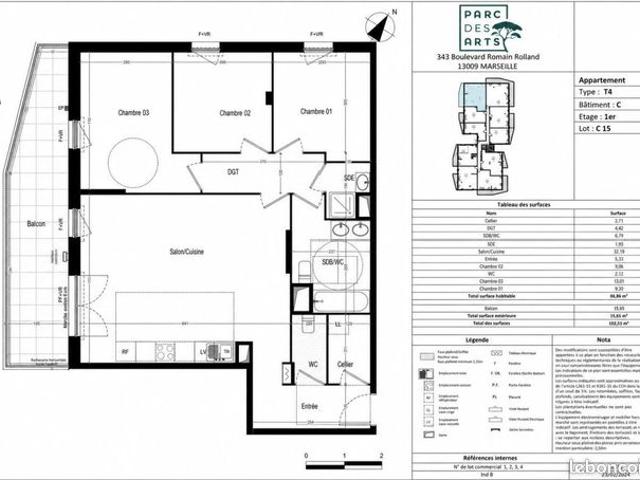 Appartement vente à Marseille
