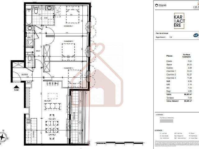 Appartement vente à La Mairie - Salengro, Le Kremlin-Bicêtre