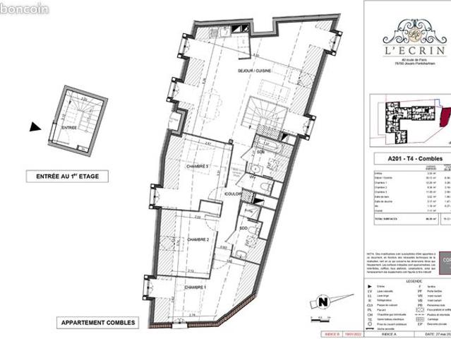 Appartement vente à Rambouillet, Jouars-pontchartrain