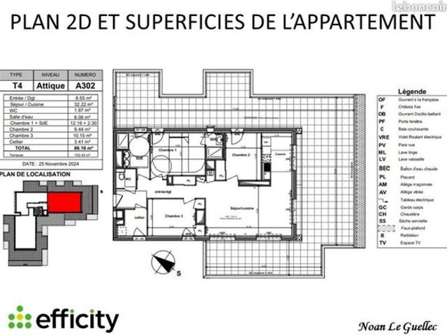 Appartement vente à La Chapelle-des-fougeretz, Ille-et-Vilaine