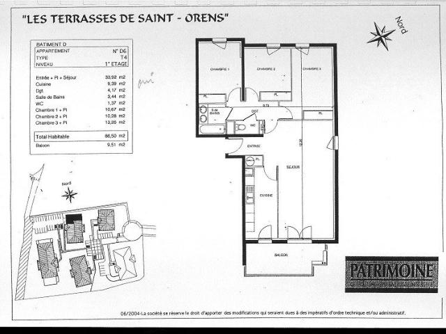 Appartement location à Toulouse, Saint-orens-de-gameville