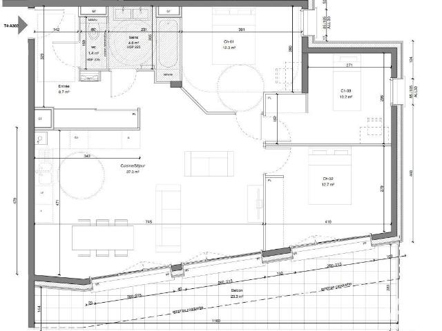 Appartement vente à Grenoble, Eybens