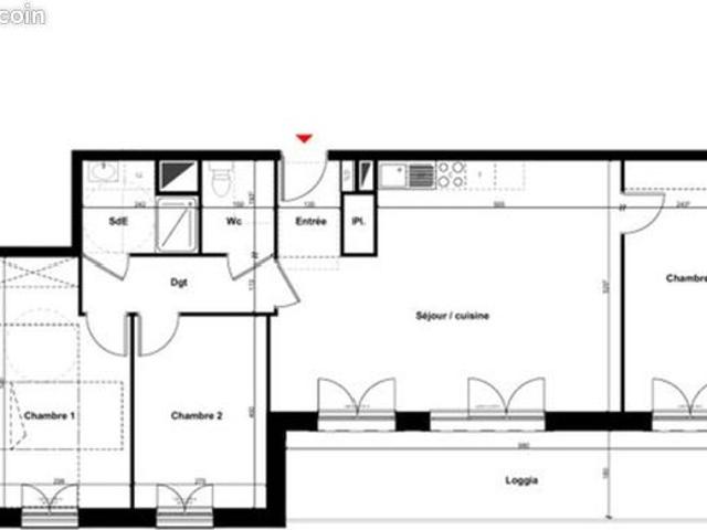 Appartement vente à Lisieux, Pont-l'evêque