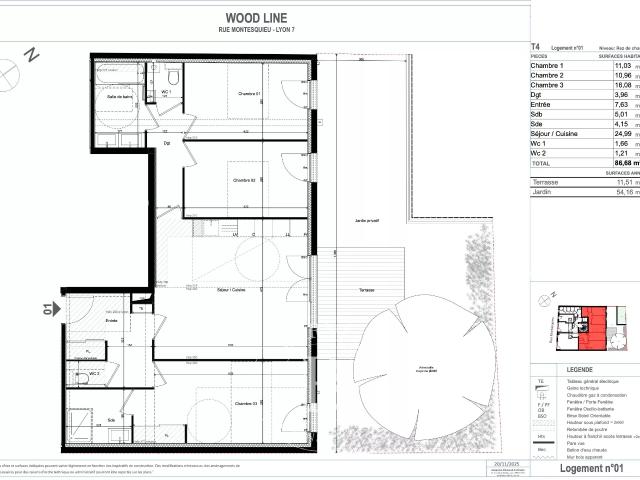 Appartement vente à Lyon, Métropole de Lyon
