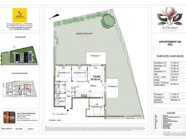 Appartement vente à Brest, Bretagne