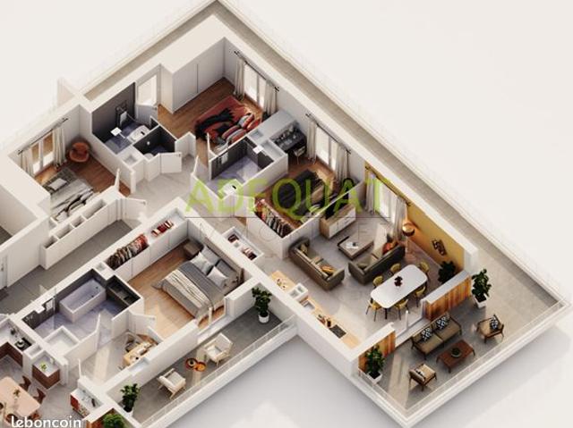 Appartement vente à Saint-André-le-Gaz, Isère