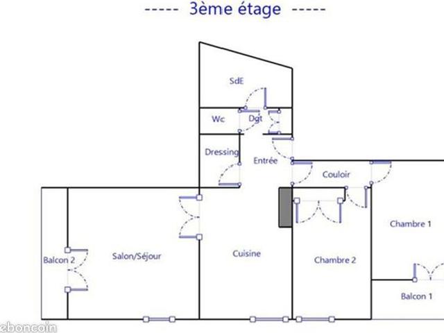 Appartement vente à Saint-Étienne, Le Chambon-feugerolles