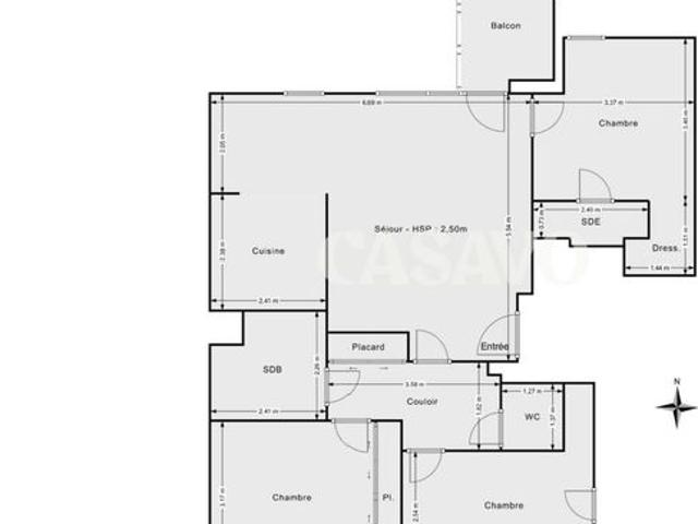 Appartement vente à Nanterre, Colombes