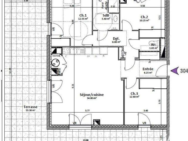 Appartement vente à Grenoble, Goncelin