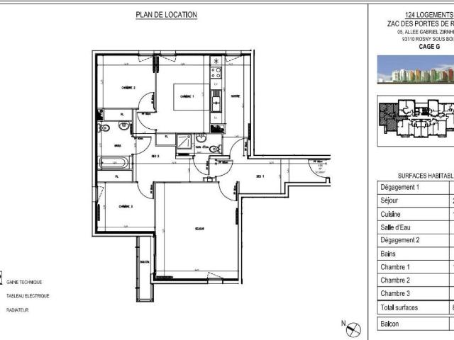 Appartement location à Le Raincy, Rosny-sous-bois