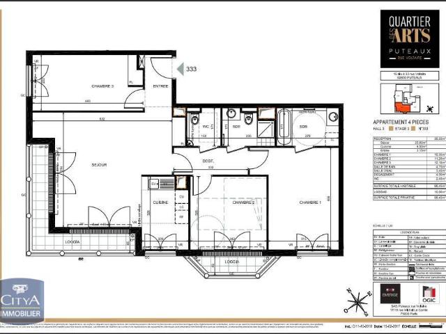 Appartement location à France métropolitaine, Puteaux
