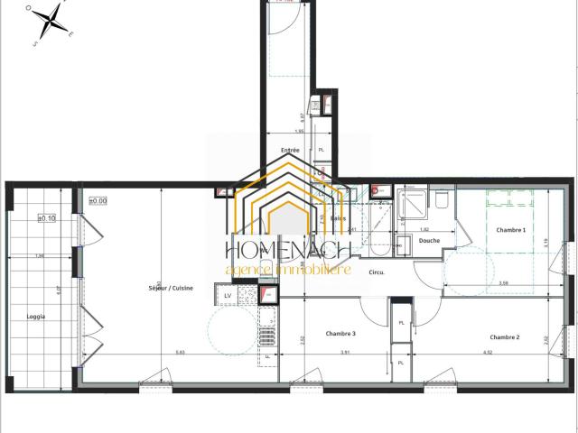 Appartement vente à La Tour-du-Pin, Maubec