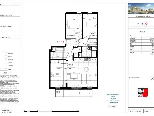 Appartement location à France métropolitaine, Saint-denis