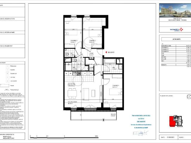 Appartement location à France métropolitaine, Saint-denis