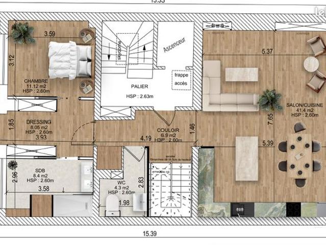 Appartement vente à Lille, Marcq-en-Barœul