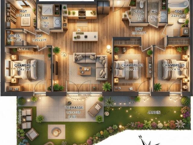 Appartement vente à Saint-Julien-en-Genevois, Neydens