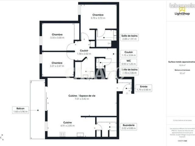 Appartement vente à Rueil-Malmaison, Hauts-de-Seine