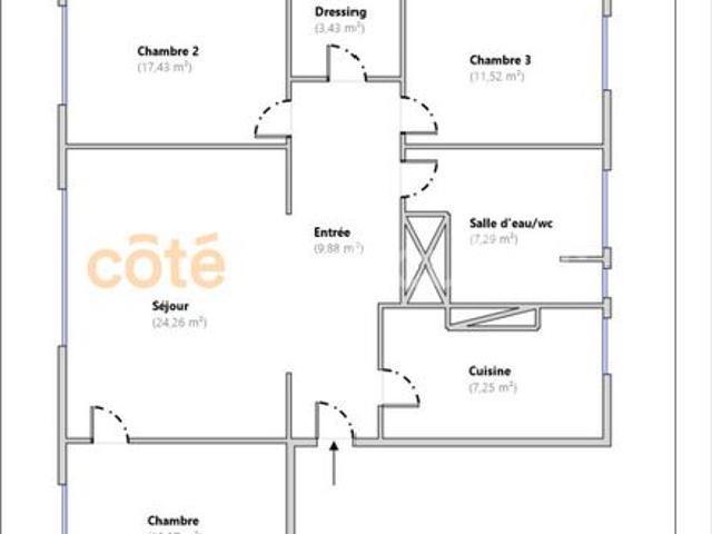 Appartement vente à Le Raincy, Le Bourget