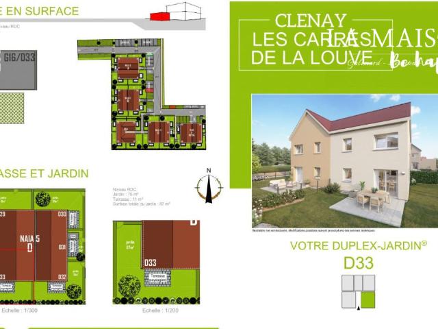 Appartement vente à Clénay, Côte-d'Or