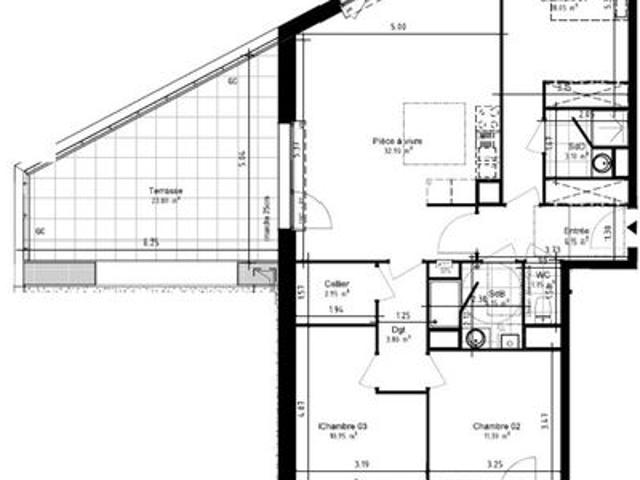 Appartement vente à Lille, Hem