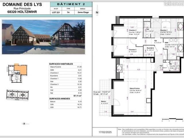 Appartement vente à Colmar-Ribeauvillé, Grand Est