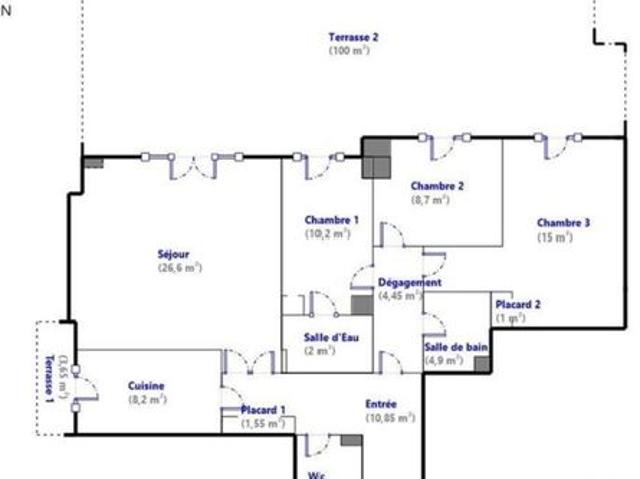 Appartement vente à Bourges, Achères