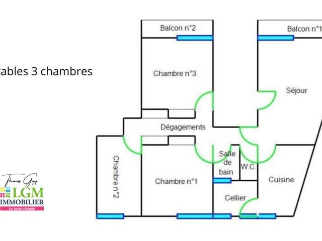 Appartement vente à Conilhères, Alès