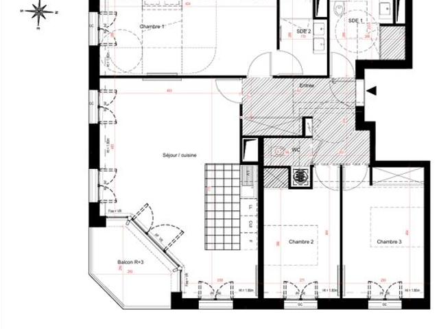 Appartement vente à Nanterre, Saint-cloud