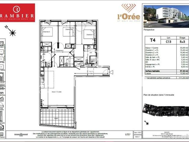 Appartement vente à Saint-Gély-du-Fesc, Hérault