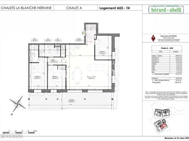 Appartement vente à Saint-Chaffrey, Hautes-Alpes