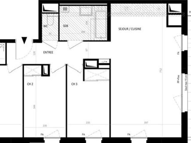 Appartement vente à Grasse, Carros