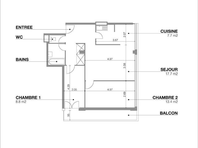 Apartment mieten in Grottes et Saint-Gervais, Genève