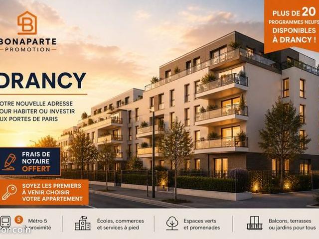 Appartement vente à Le Raincy, Drancy