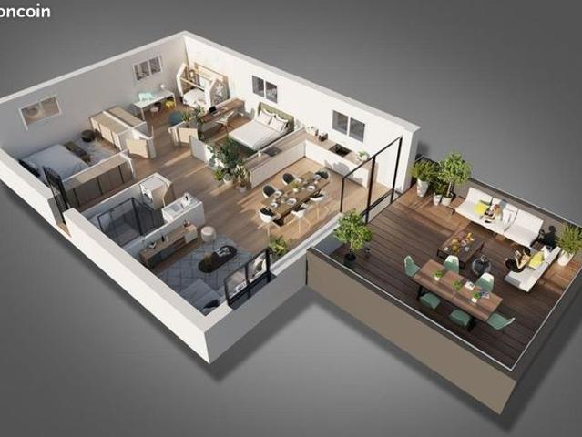 Appartement vente à Thann-Guebwiller, Wattwiller