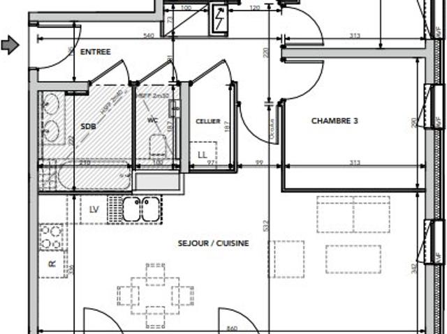 Appartement vente à Strasbourg, Hoenheim