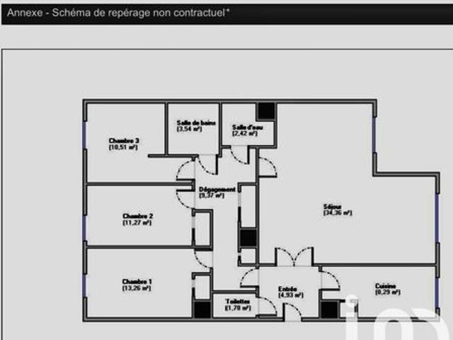 Appartement vente à Moulins, Châtillon