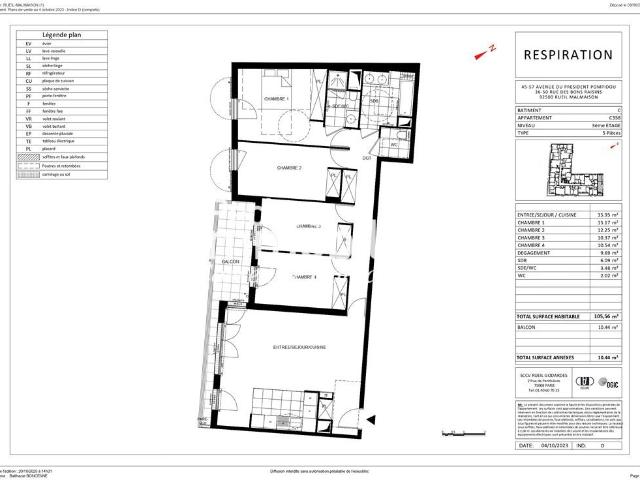 Appartement vente à Nanterre, Rueil-malmaison
