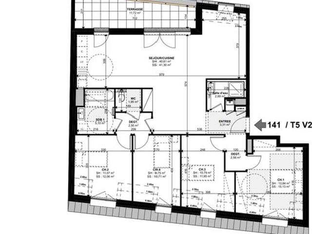 Appartement vente à Strasbourg, Hoenheim