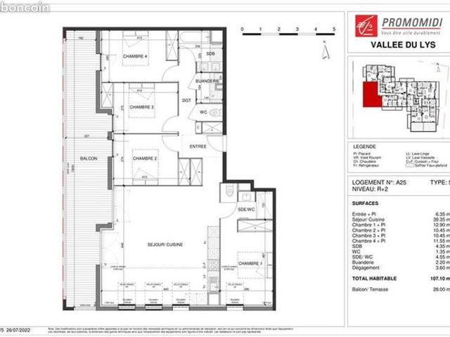 Appartement vente à Toulouse, Escalquens