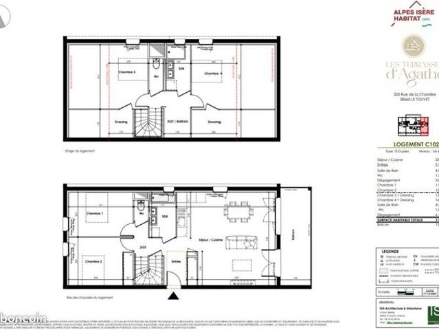Appartement vente à Grenoble, Le Touvet