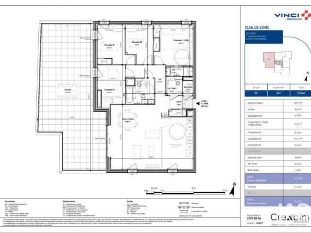Appartement vente à Clermont-Ferrand, Chamalières