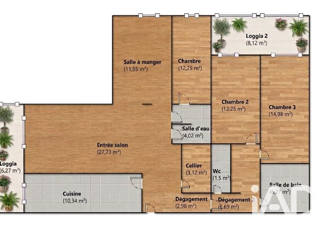Appartement vente à Le Luth, Gennevilliers