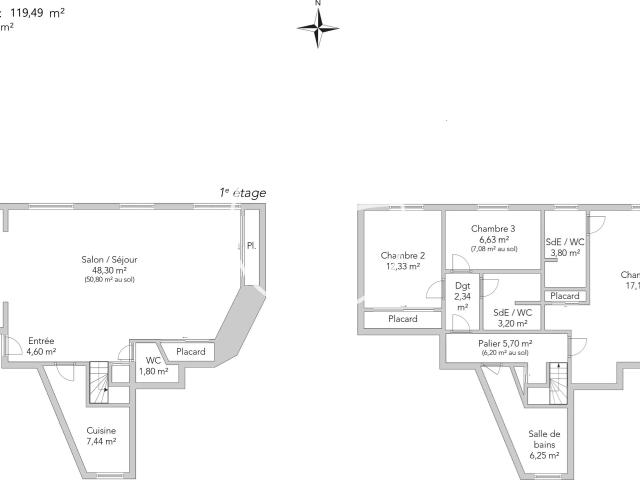 Appartement vente à Paris 17e Arrondissement, Paris