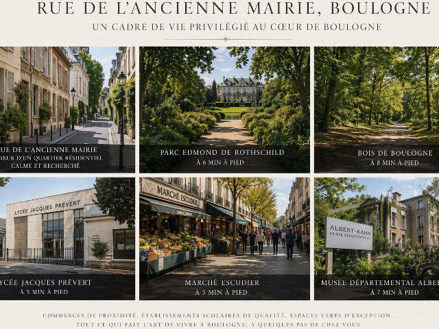 Appartement vente à Boulogne-Billancourt, Boulogne-billancourt