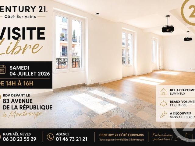 Appartement vente à Antony, Montrouge