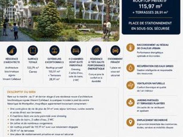 Appartement vente à Montpellier