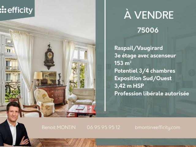Appartement vente à Paris 6e Arrondissement, Paris