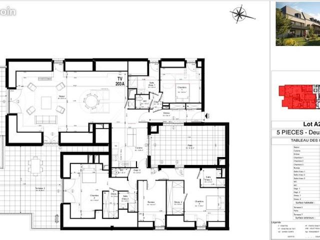 Appartement vente à Tours, Fondettes