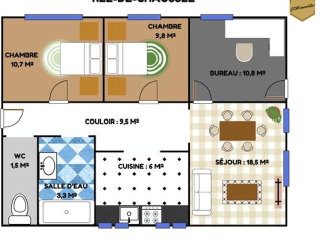 Appartement vente à Néris-les-Bains, Allier