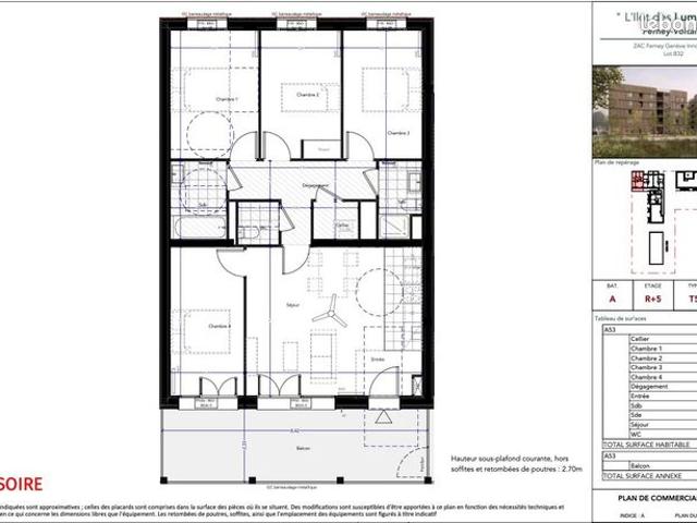 Appartement vente à Gex, Ferney-voltaire